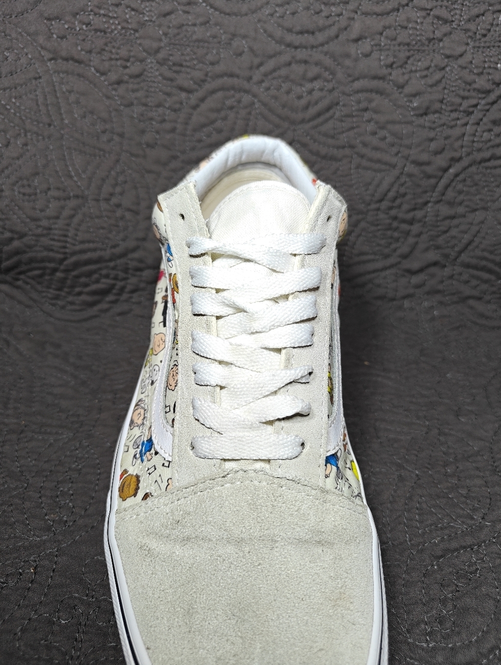 VANS X Peanuts 'The Gang' Old Skool Charlie Brown Sneakers Unisex Men 8 Wmn 9.5 - Picture 7 of 11